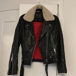 Rag & Bone leather moto jacket